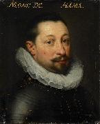 Jan Antonisz. van Ravesteyn Portrait of Charles de Levin oil painting on canvas